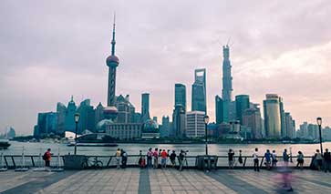 Cityscape of Beijing, China