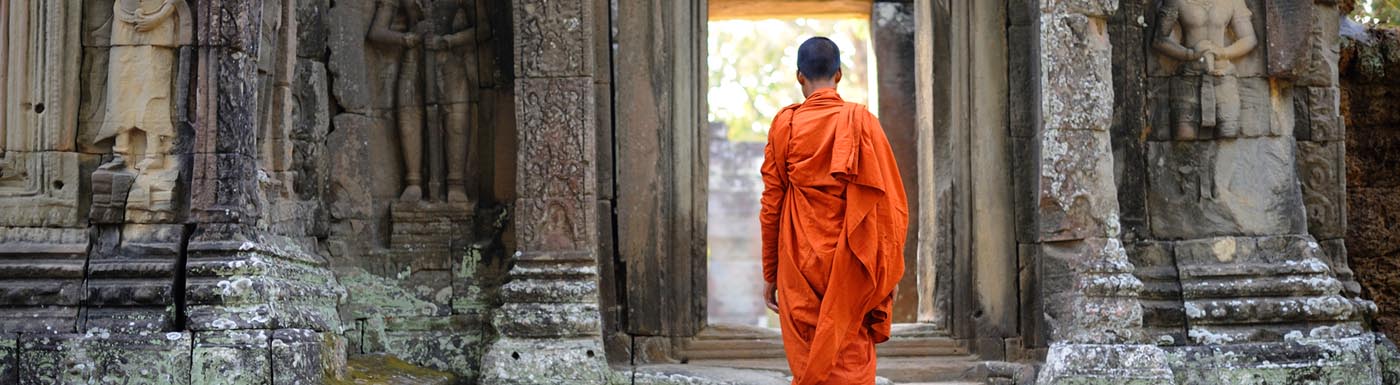 Monk in Cambodia