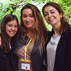 Three Spanish interns