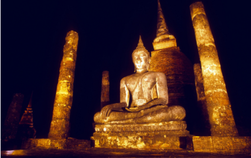 Wat Sa Si, Sukhothai Historical Park, Thailand бесплатно
