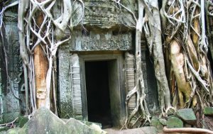 Doorway in Cambodia