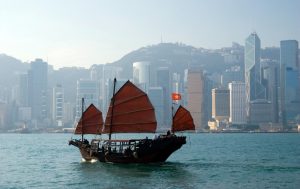 Boat in Hong Kong