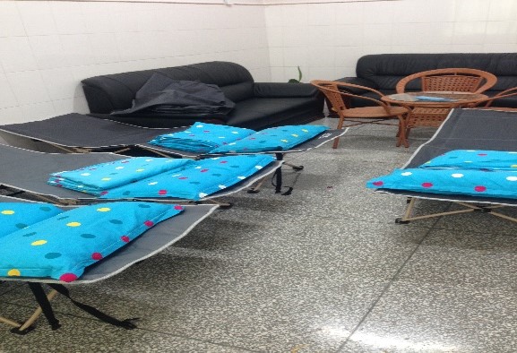 beds at the school