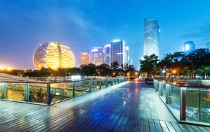 Hangzhou at dusk