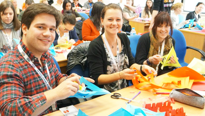 group of tefl teachers