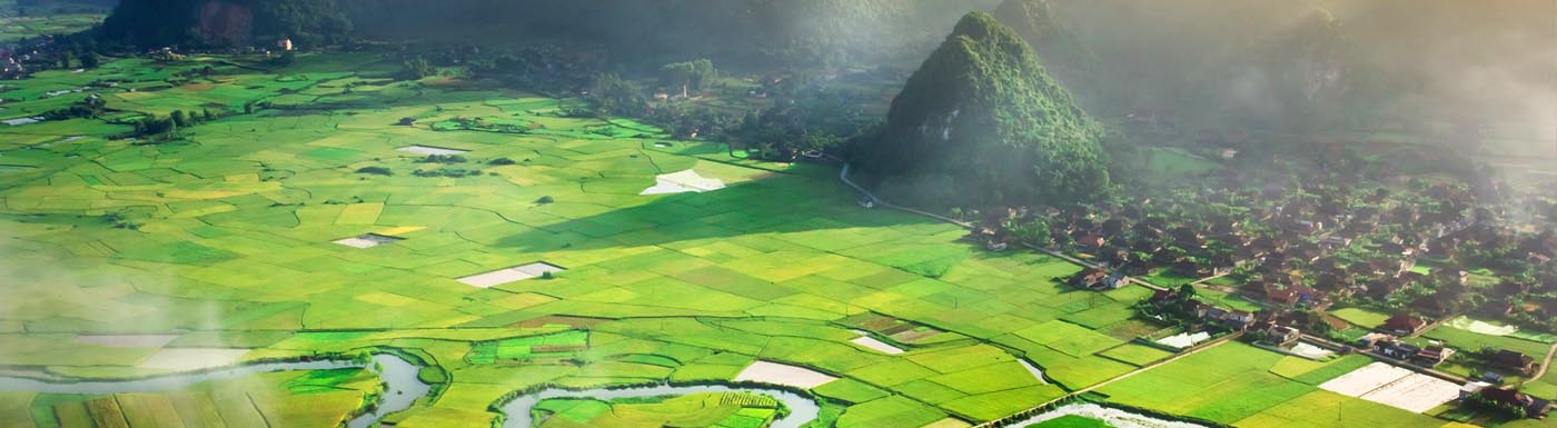 Countryside in Vietnam