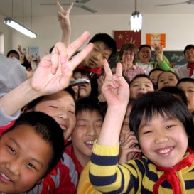 TEFL pupils at XiBei