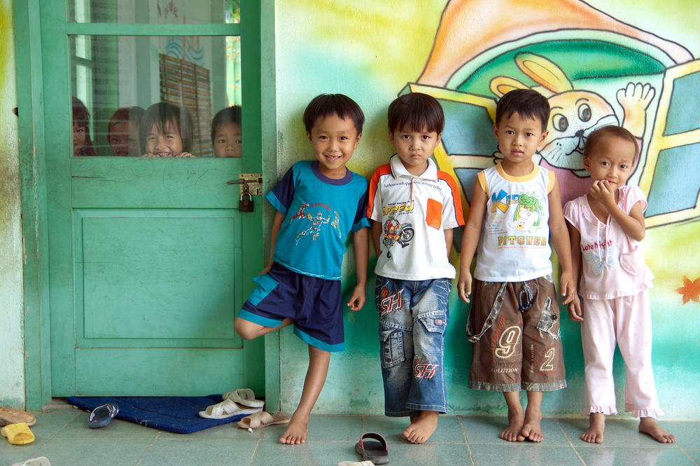 Thai children in primary school