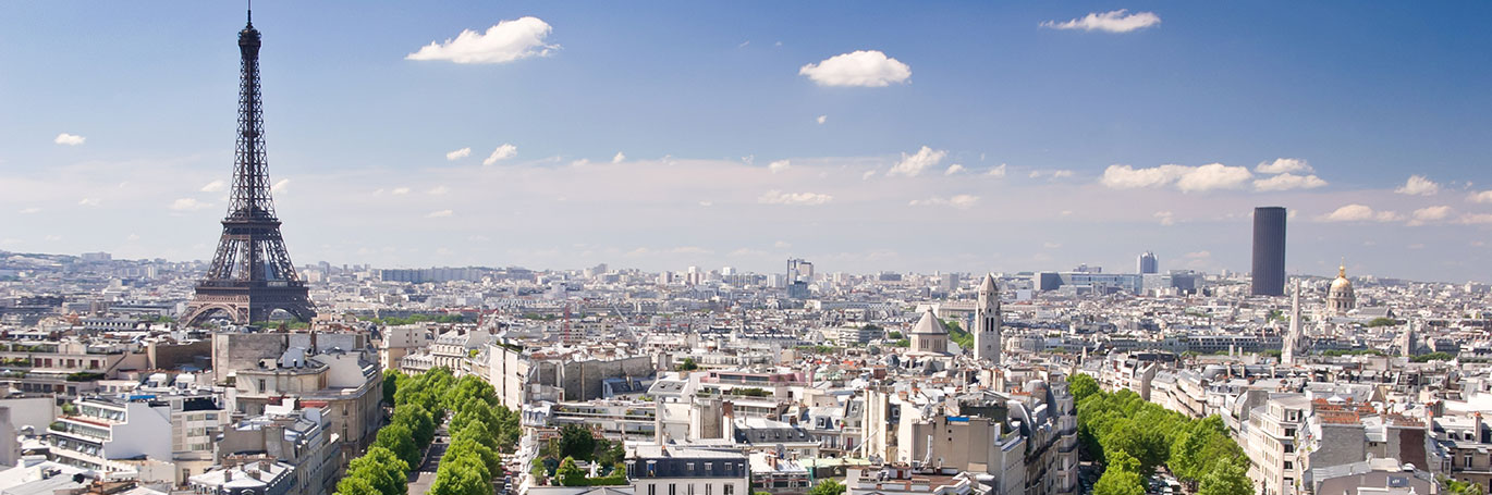 skyline of Paris