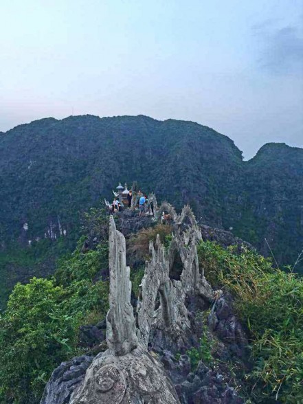 Dragon Mountain Vietnam View from Mountaintop 