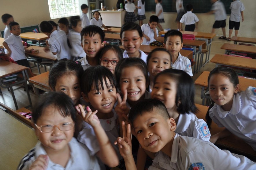 Children in Hanoi_Vietnam