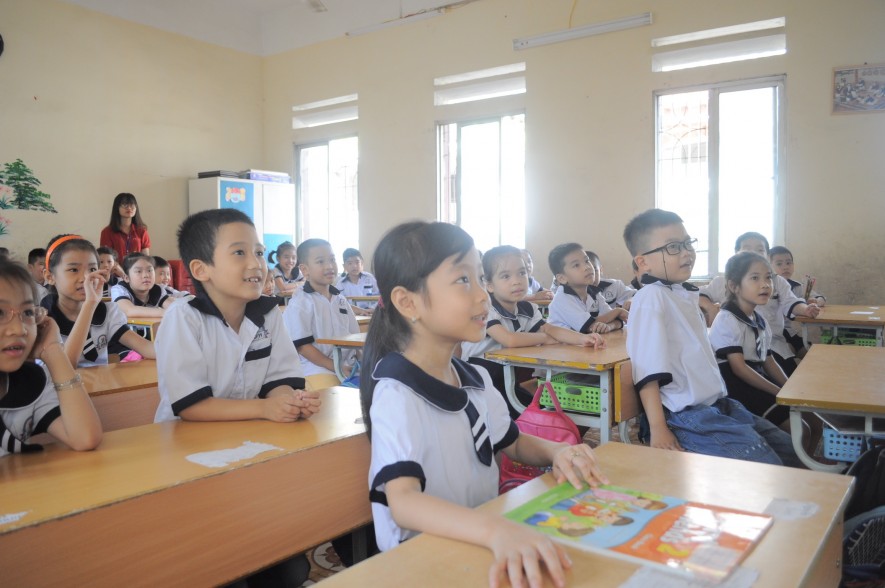 i-to-i TEFL teacher classrrom in Hai Phong Vietnam