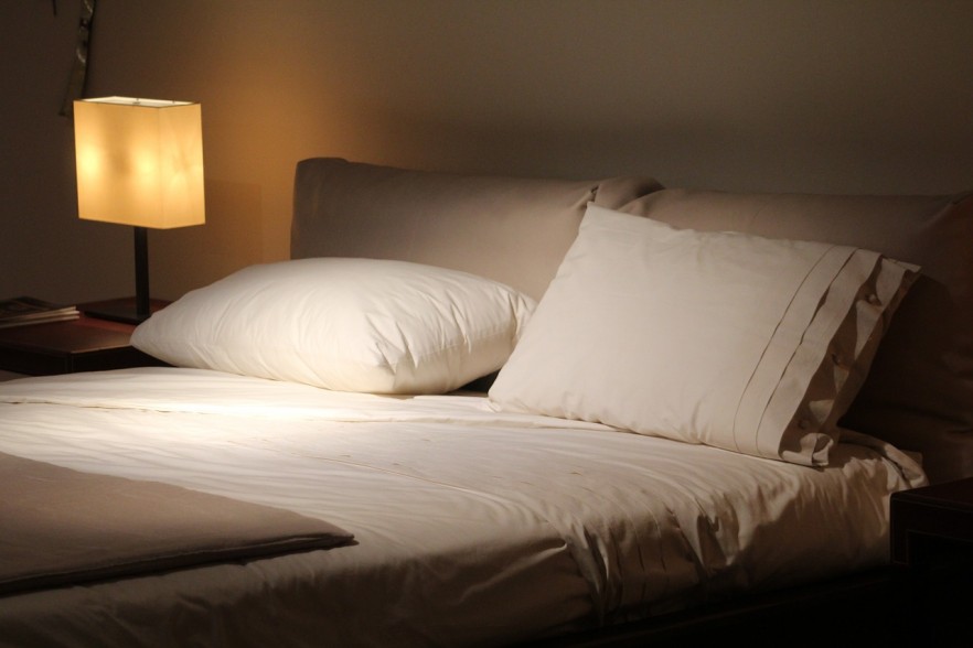 Double Bed Image symbolizing sleep