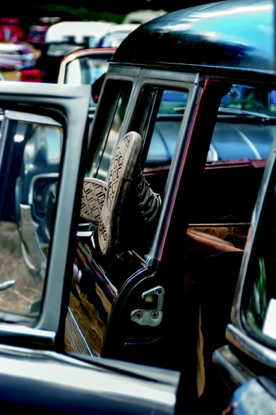 person having a nap in a car