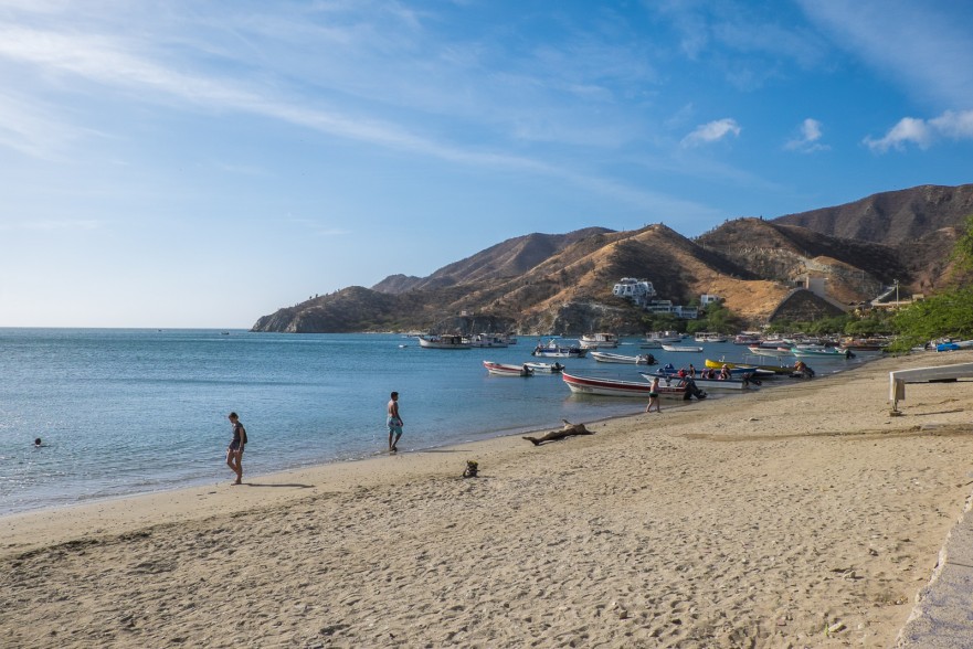 Taganga beach