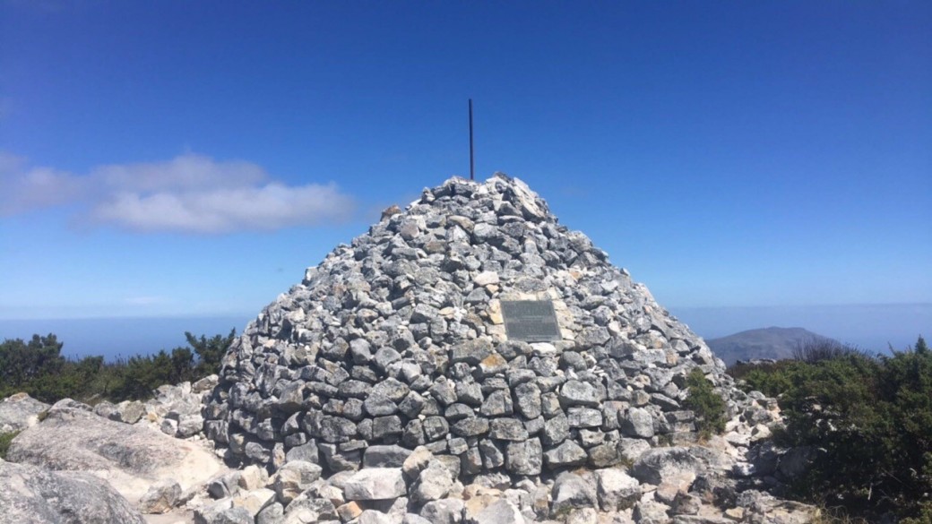 The Maclear's Beacon on Table Mountain