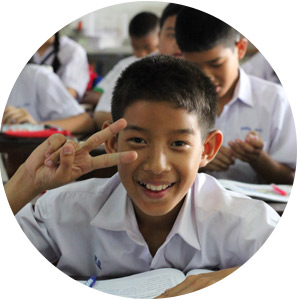 TEFL student smiling