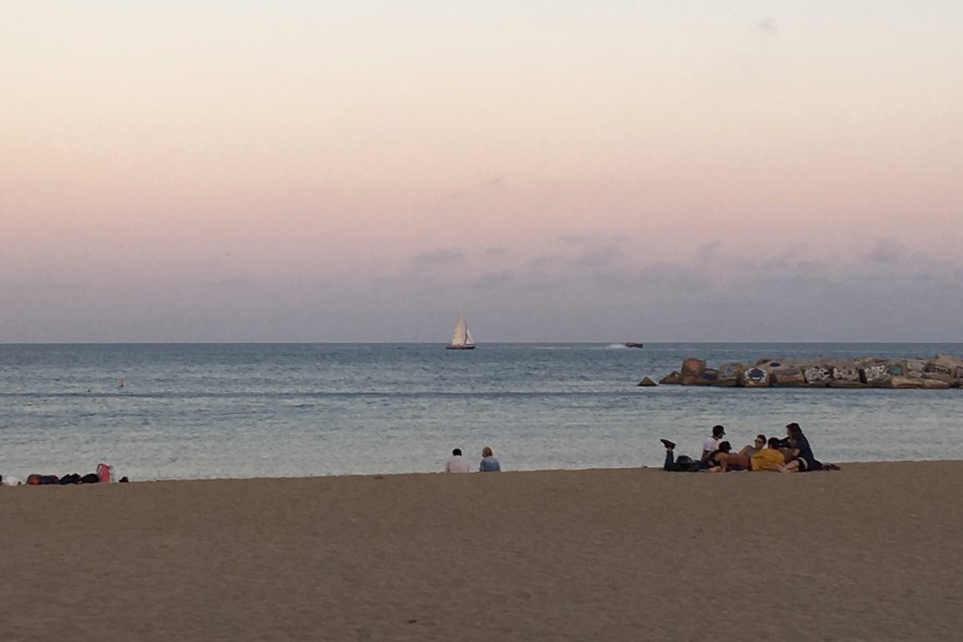 Barcelona beach