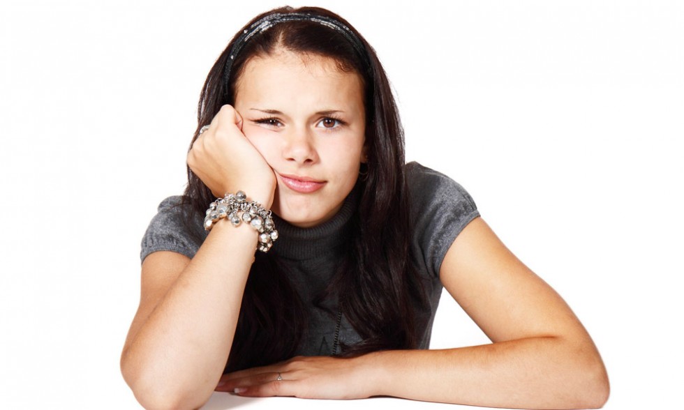 Image of child who is bored of TEFL presentation