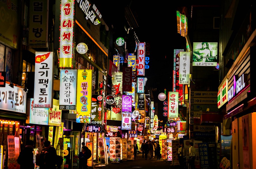 Highest Paid TEFL Destinations - South Korea