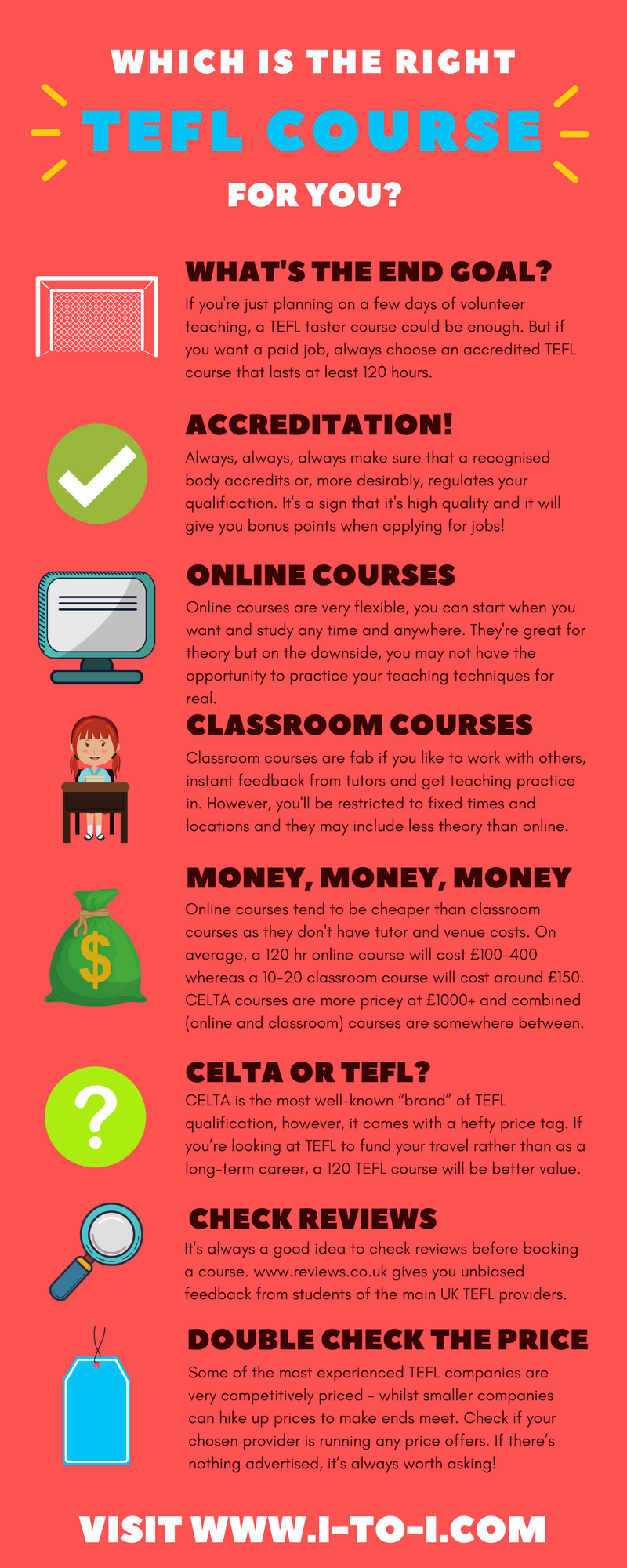 Which is the right TEFL course for you? itoi TEFL