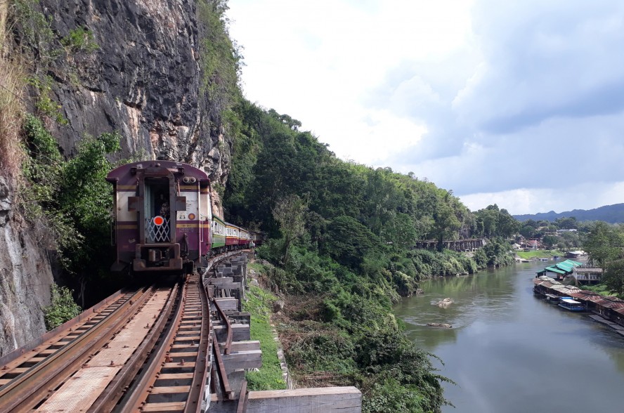 death railway in Thailand 