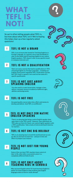 What tefl is not!