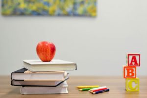 teachers desk