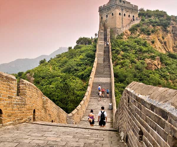 Great Wall of China scene