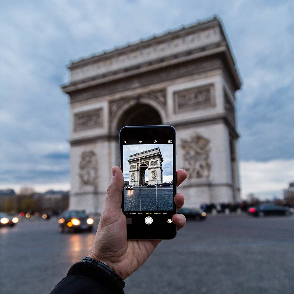 Arc de Triomphe, Paris, France