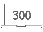 300 hour icon