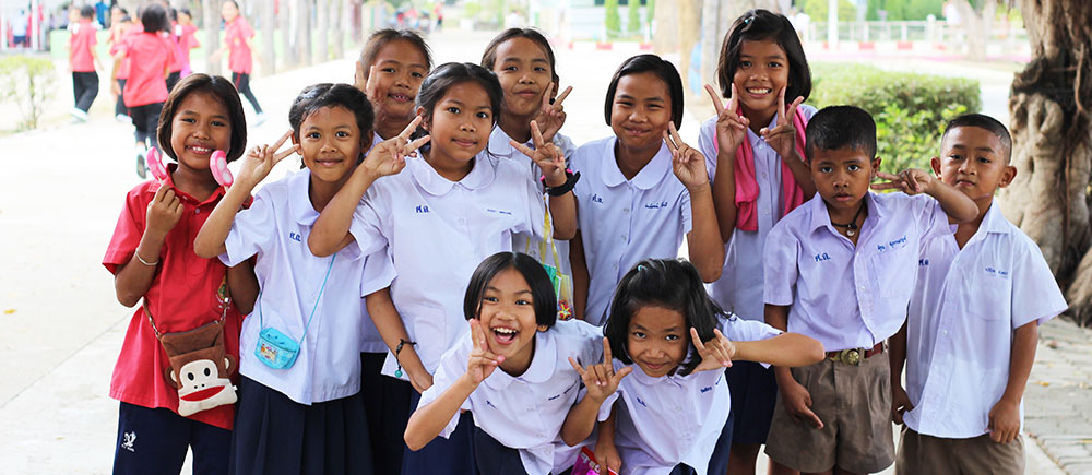 thailand school children