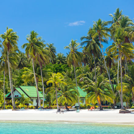 Thailand beach scene