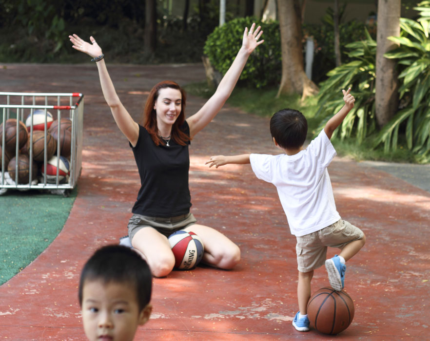 Teaching outside