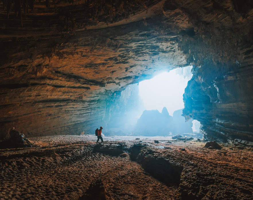 Vietnam cave