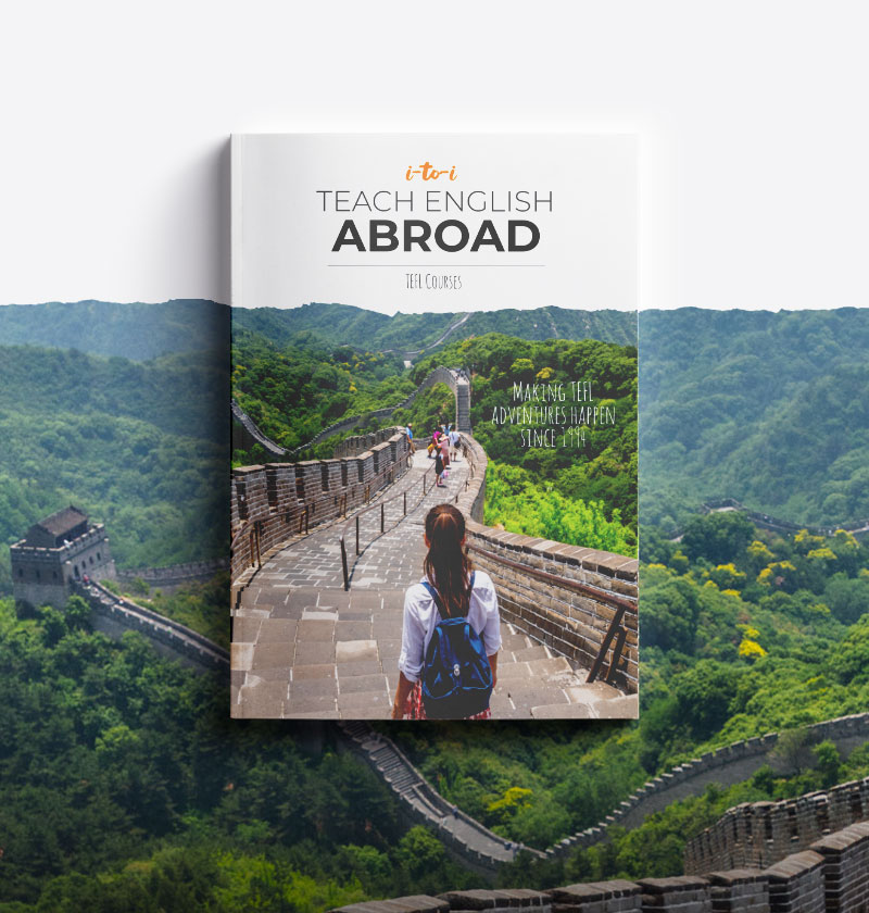 TEFL courses brochure cover image