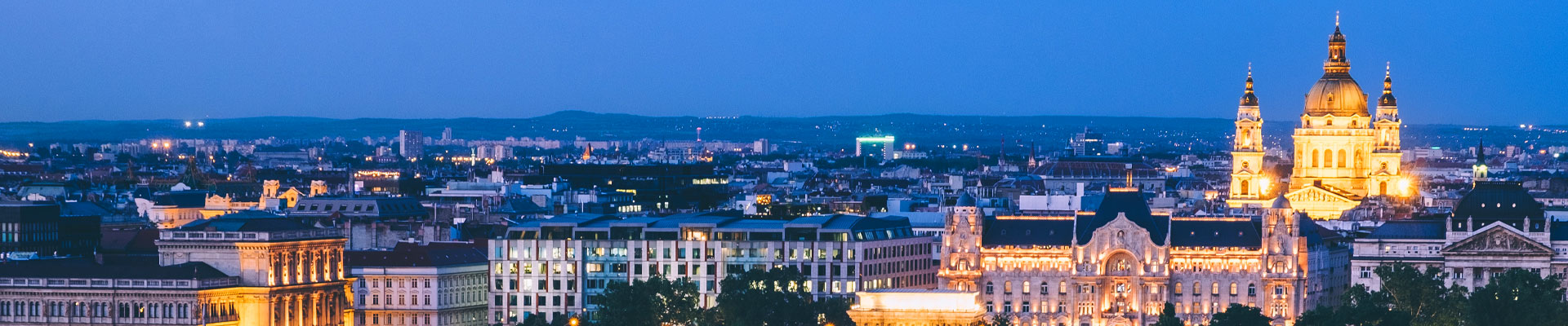 Cityscape in Hungary