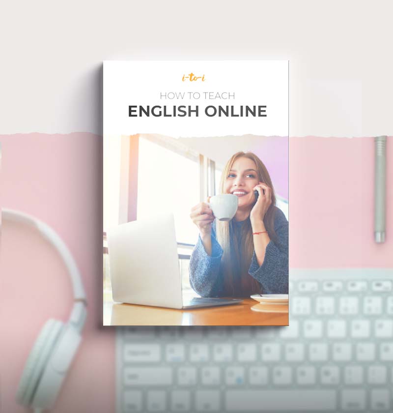 how to teach english online brochure
