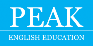 PEAK English Education logo