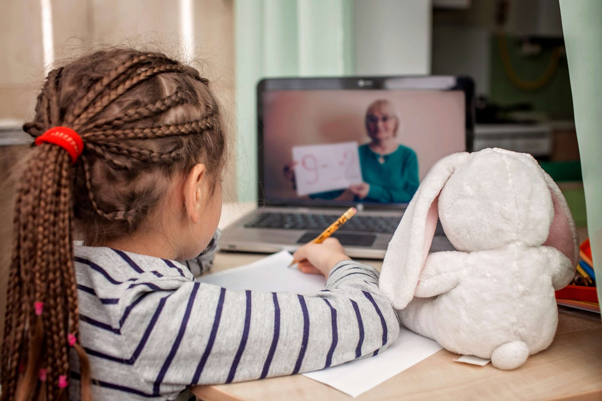 Teaching English Online to a young girl via Skype