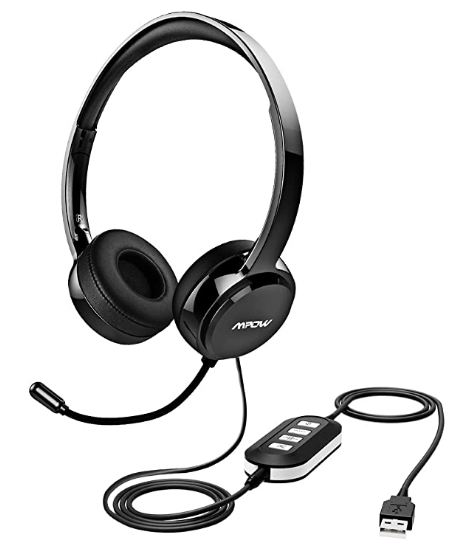 headphones with microphone for teaching english online