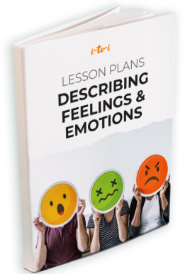 describing feelings and emotions lesson plan ebook mockup