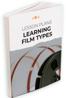 learning film types lesson plan ebook mockup