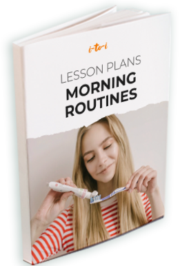 morning routines lesson plan ebook mockup