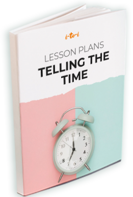 telling the time lesson plan ebook mockup