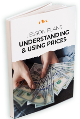 understanding and using prices lesson plan ebook mockup