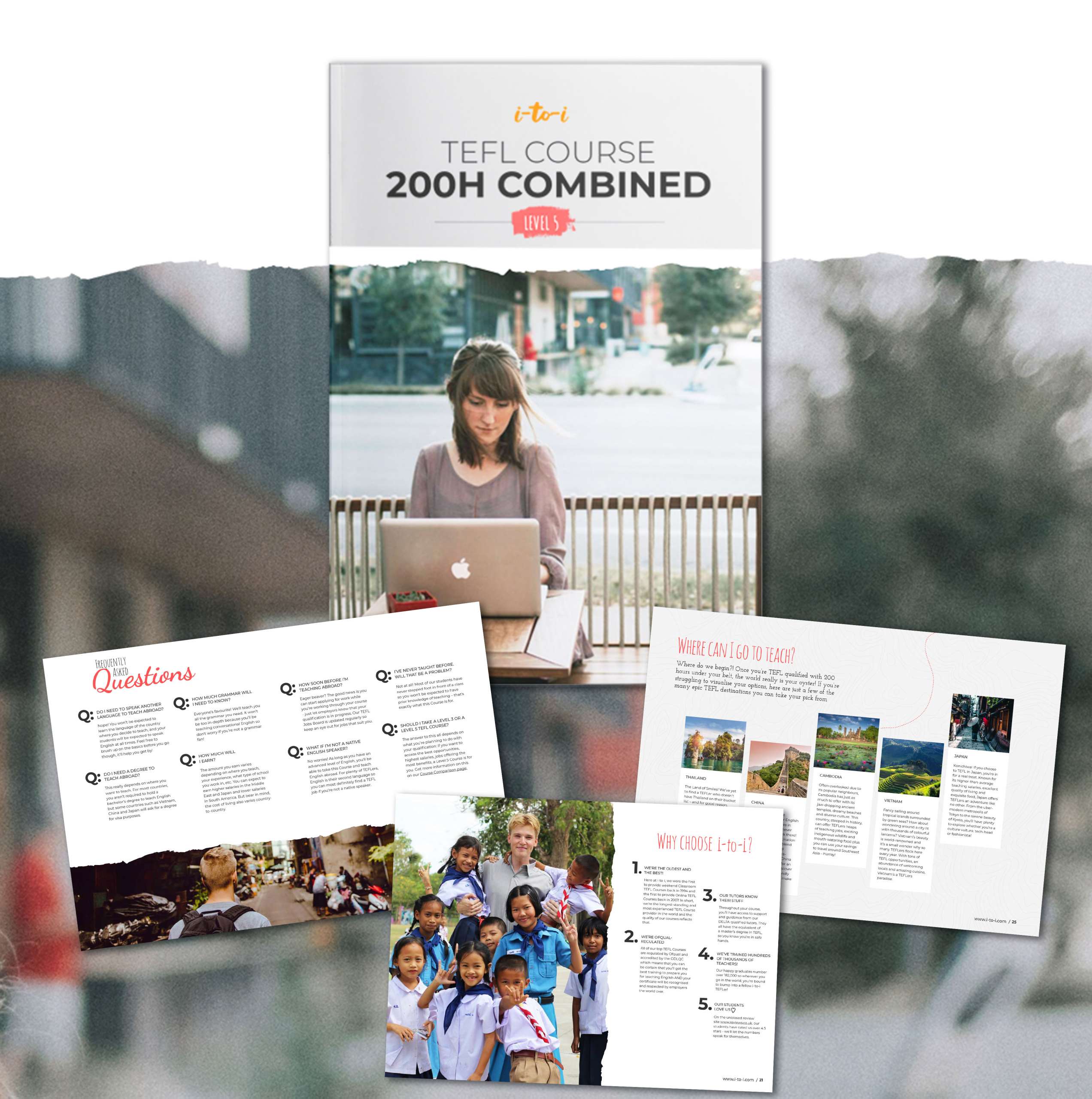 200 hour TEFL course brochure