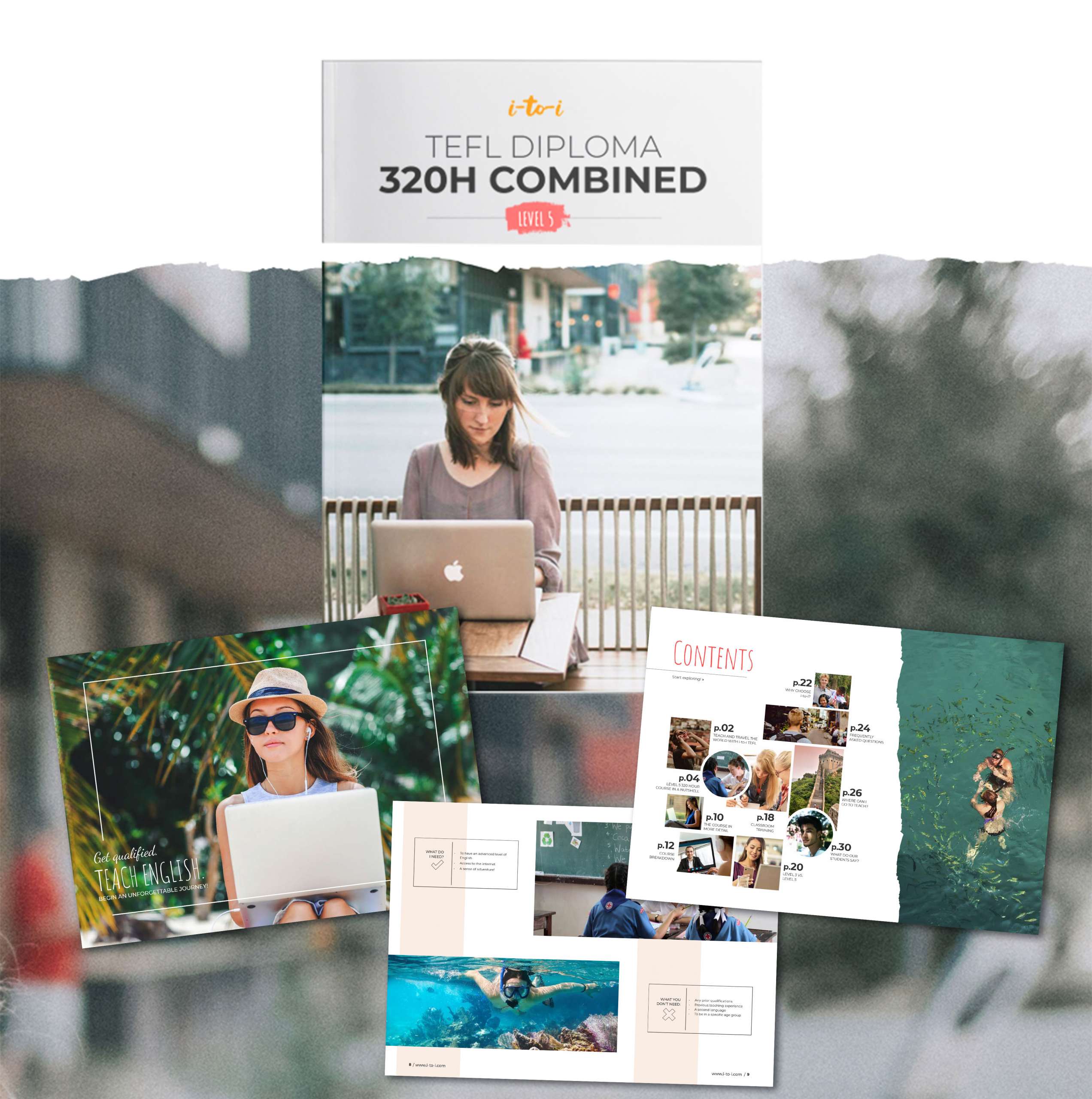 320 hour TEFL course brochure