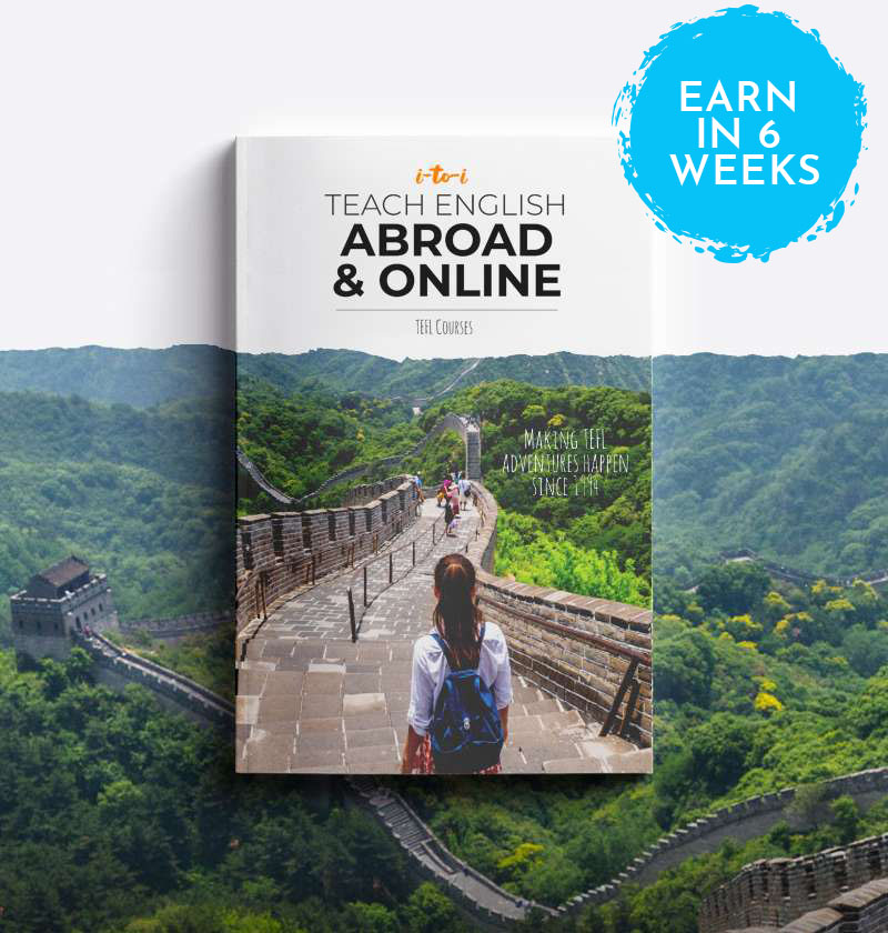Teach Abroad and Online brochure