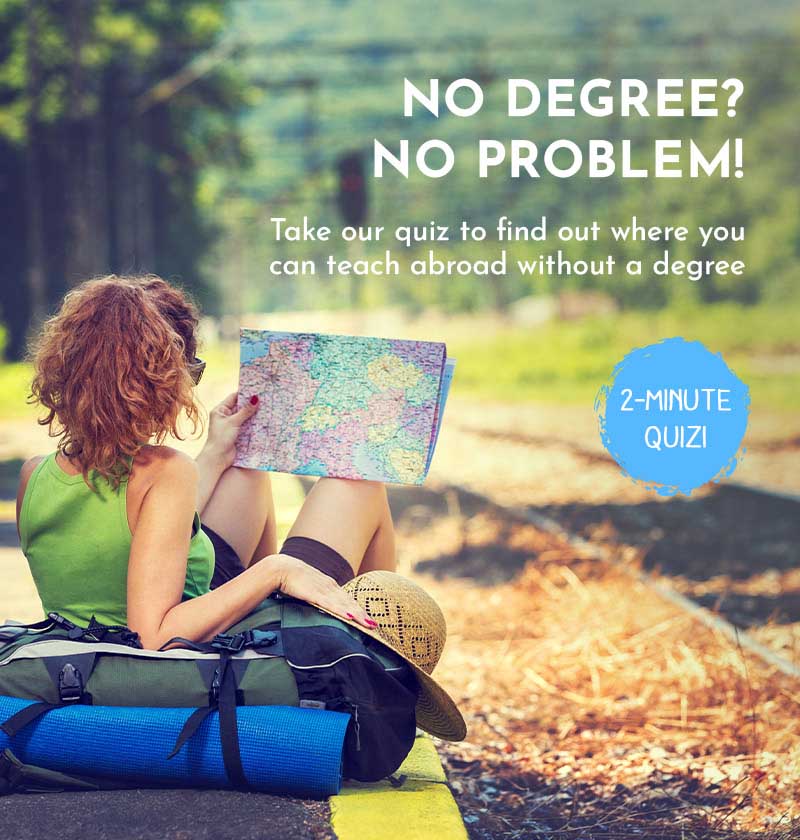 Can you teach without a degree quiz